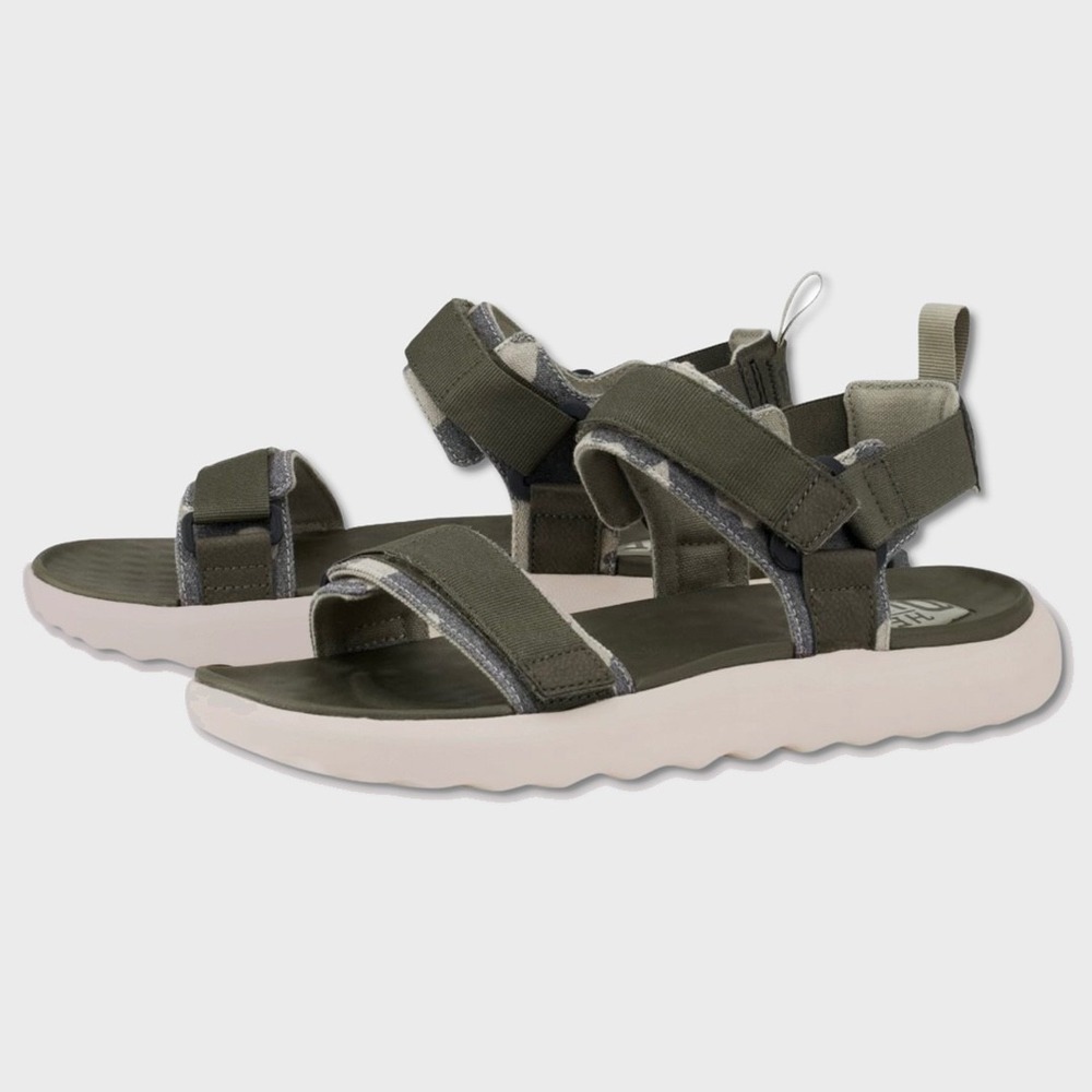 Hey Dude Carson Sport Mode Sandals - NWT Mens Size 11 Olive - #49590-OF